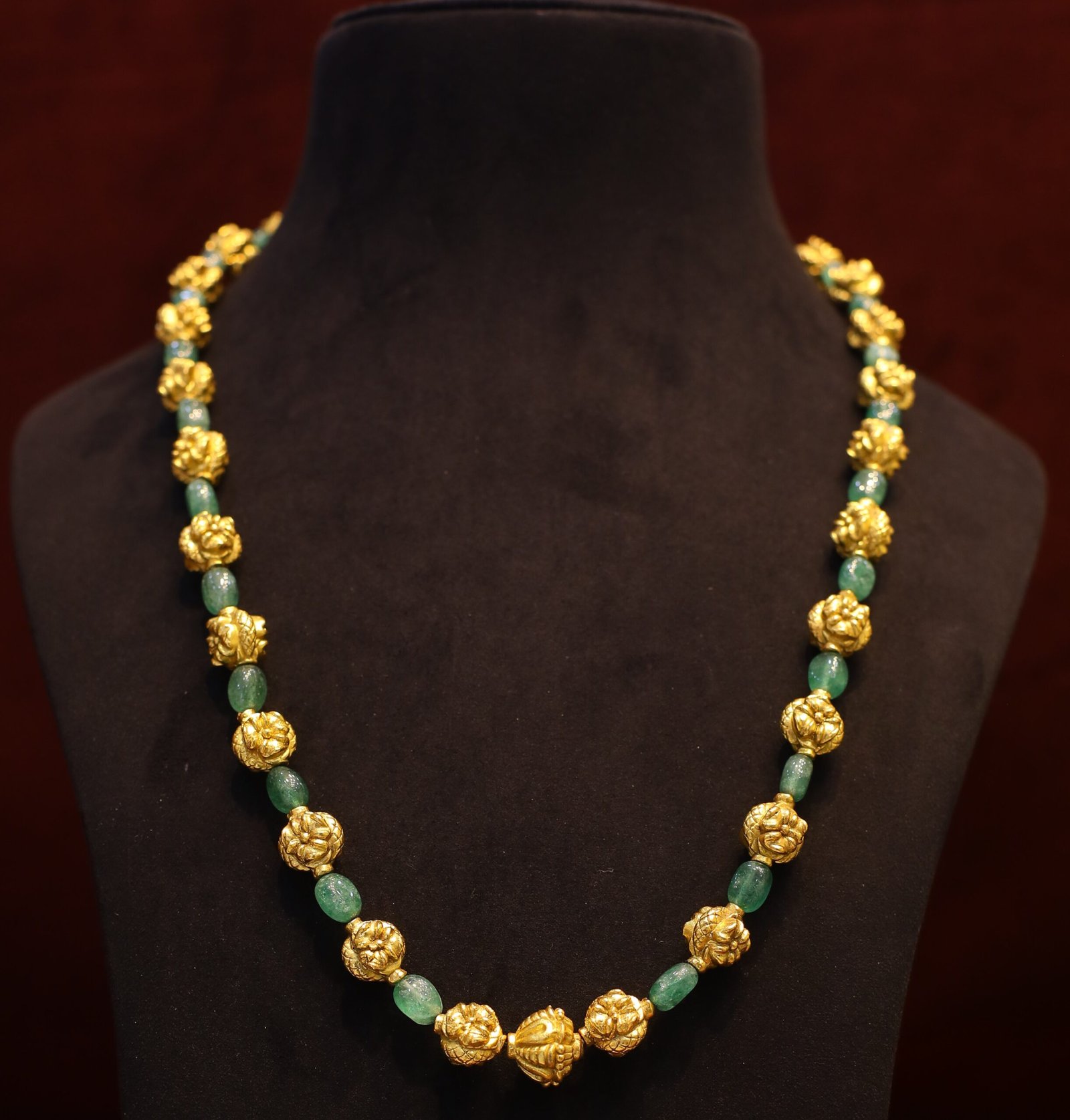 Silver Beads Mala - M068