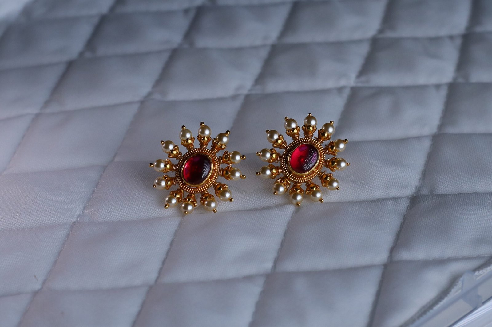 Silver Earrings - M090