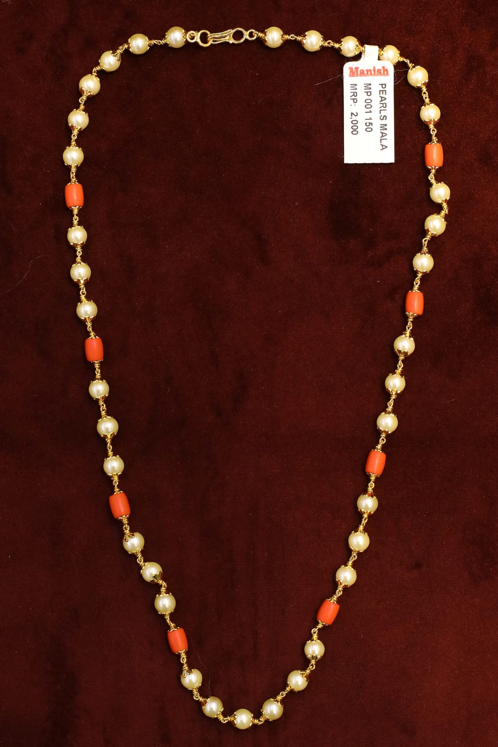 Beads and Pearls Mala - 036