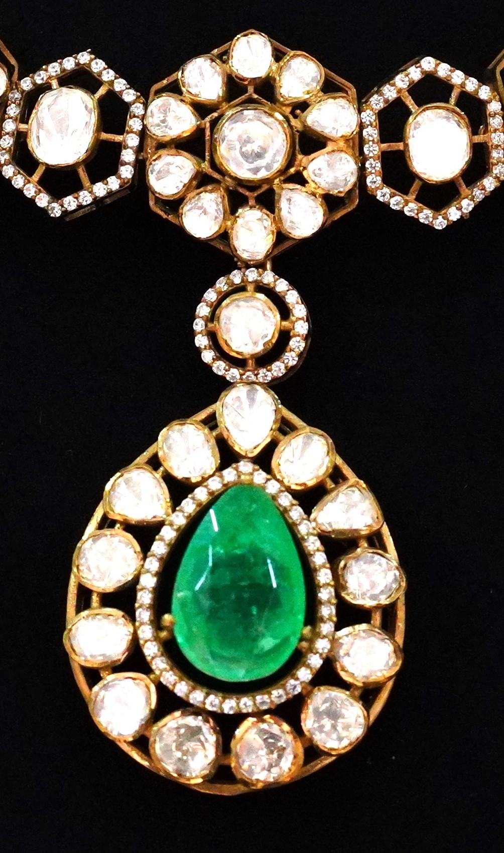 92.5 Silver Victorian Choker-M0133 - Image 3