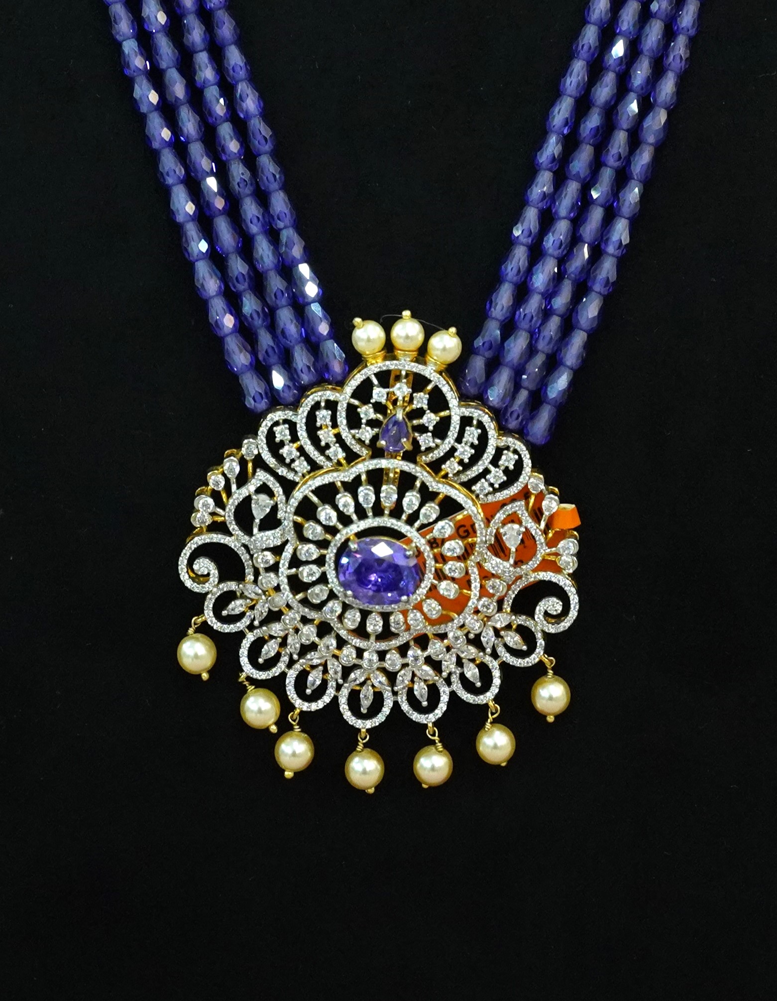 92.5 Silver BeedsMala-M0157 - Image 2