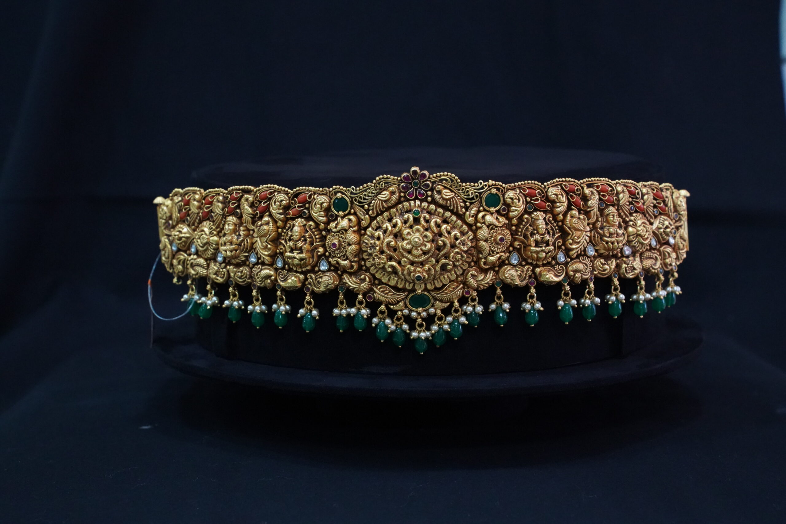 92.5 Silver Antique Vaddanam - M0171