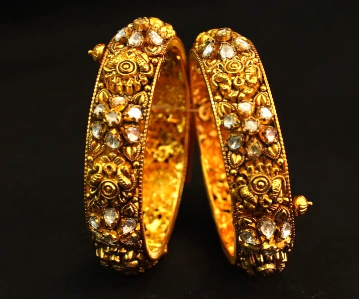 92.5 Silver Bangles -M0301 - Image 2