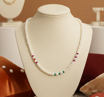 Real Pearls Mala 0114