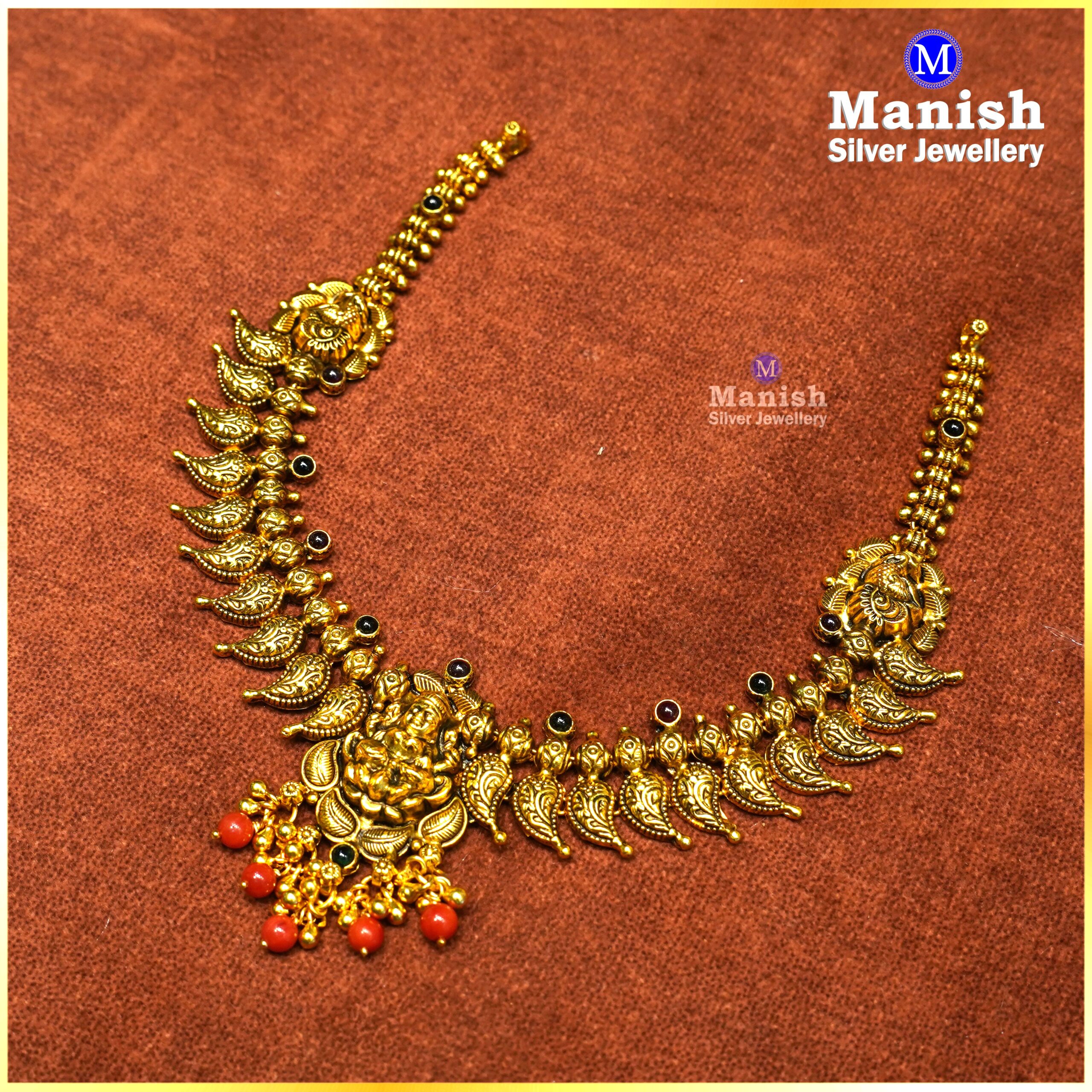 92.5 Silver Necklace-M0317