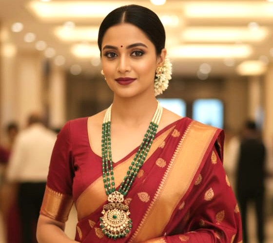 92.5 Silver Beads Mala M0489