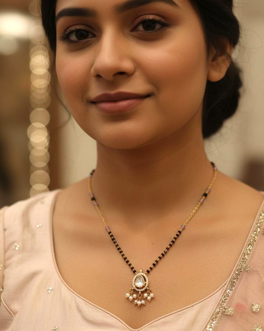 92.5 Silver Black beads – M0407