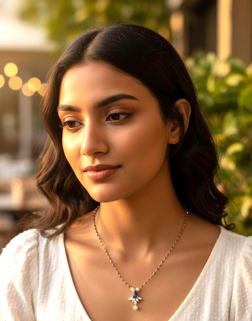 92.5 Silver Black beads – M0397