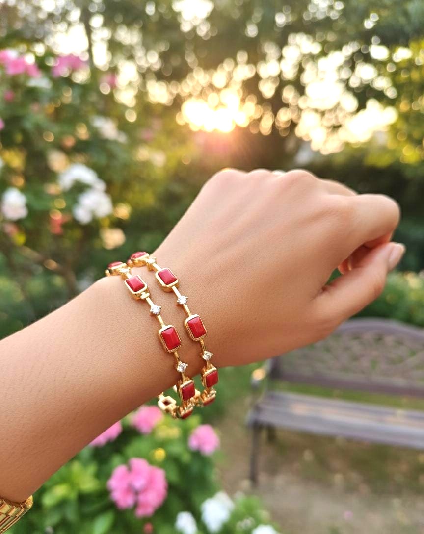 92.5 Silver Bangles -M0393