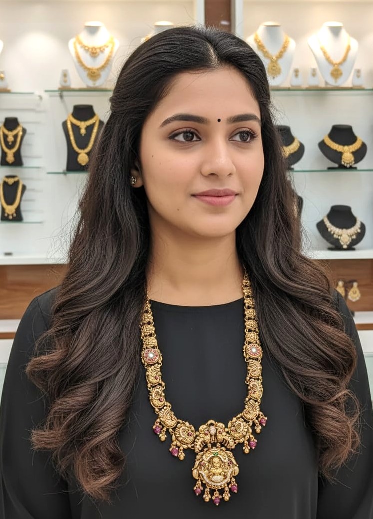 92.5 Silver Long Necklace – M0446