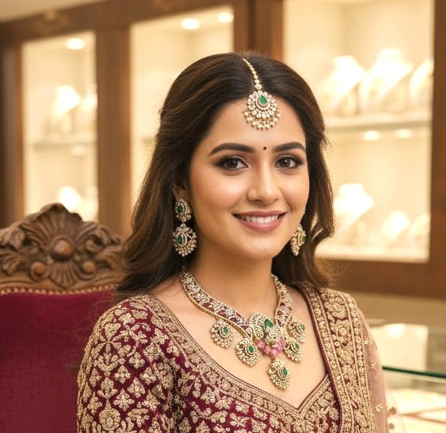 92.5 Silver Choker -M0433