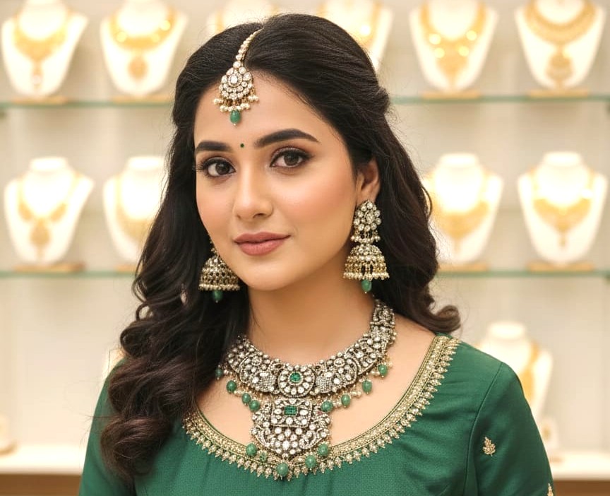 92.5 Silver Victorian Choker-M0435