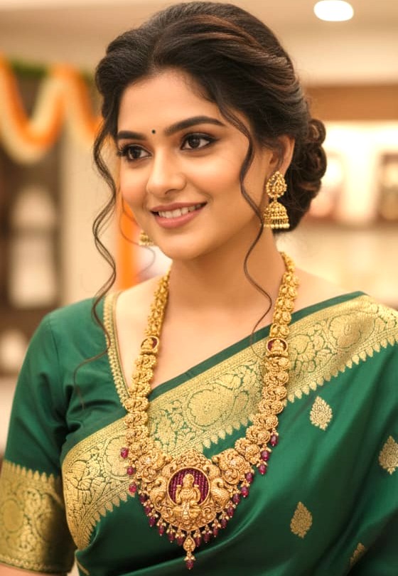 92.5 Silver Long Necklace – M0472