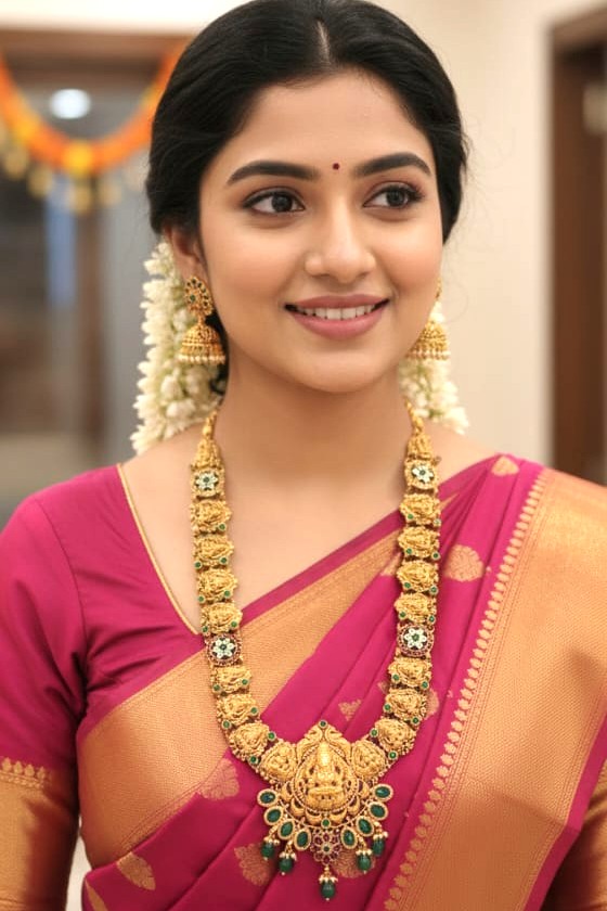 92.5 Silver Long Necklace – M0474