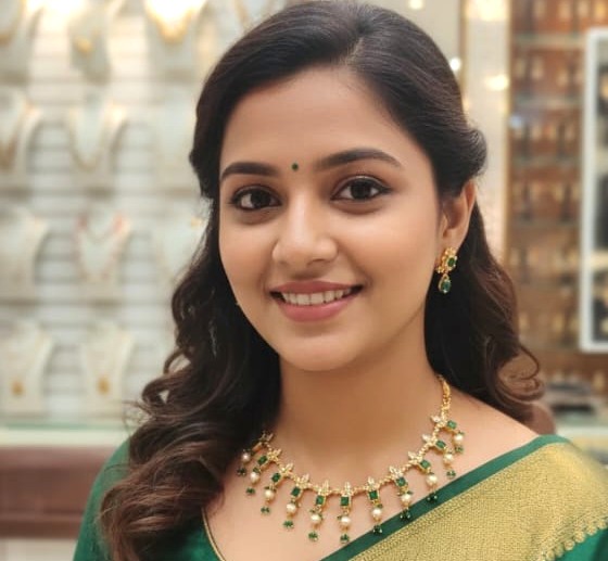 92.5 Silver Short Necklace-M0541